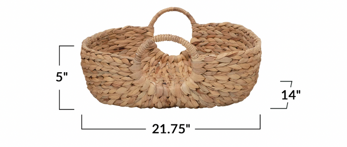 Water Hyacinth Basket - Madison's Niche