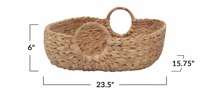Water Hyacinth Basket - Madison's Niche