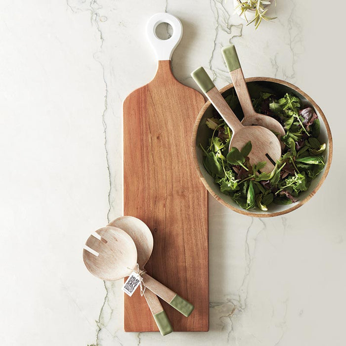 White Dip Handle Board - Madison's Niche