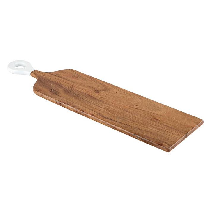 White Dip Handle Board - Madison's Niche