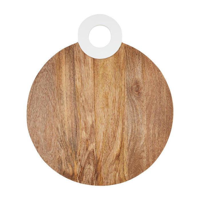 White Ring Round Board - Madison's Niche