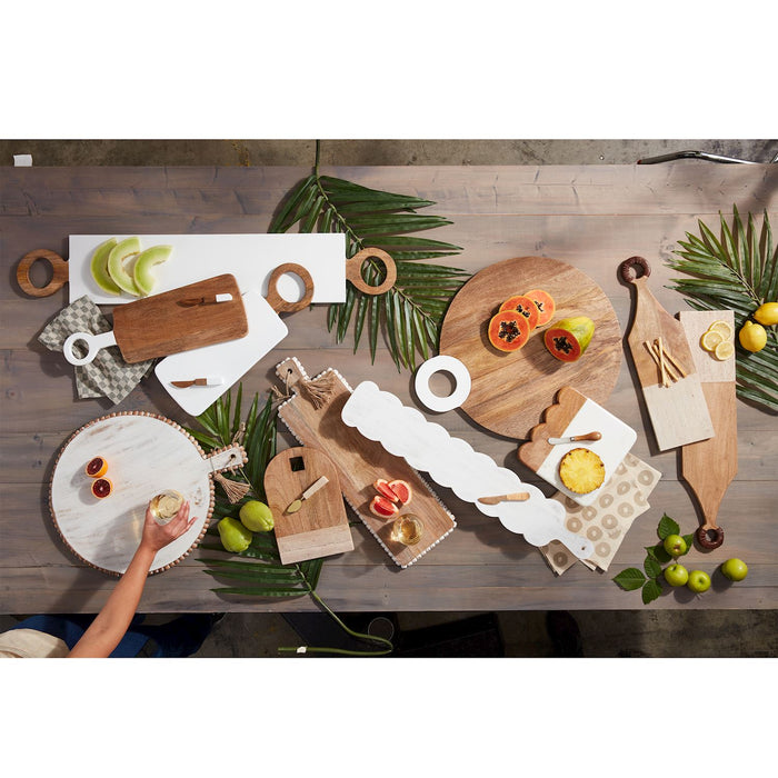 White Ring Round Board - Madison's Niche