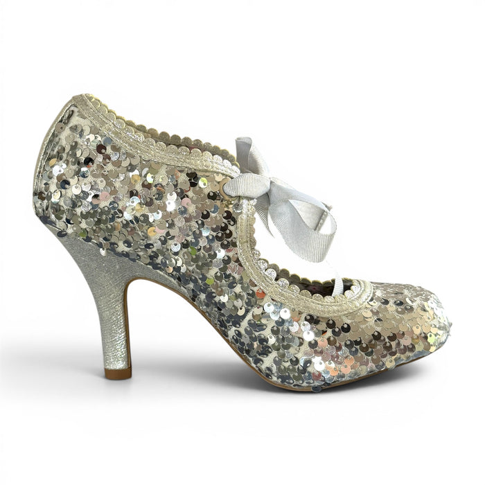 Willow and Matching Hollywood Silver Sequin