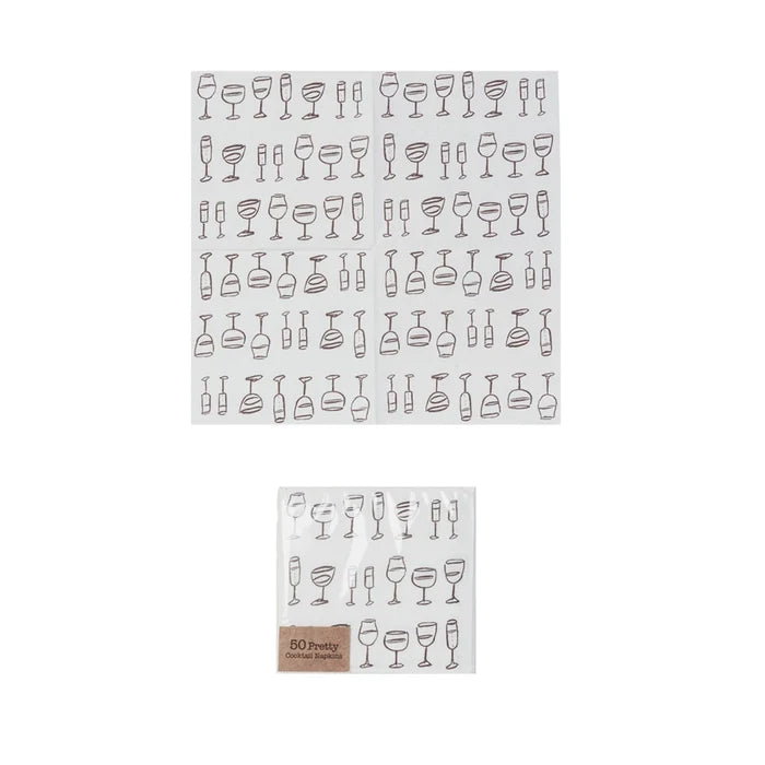 Wine Paper Napkins - Madison's Niche