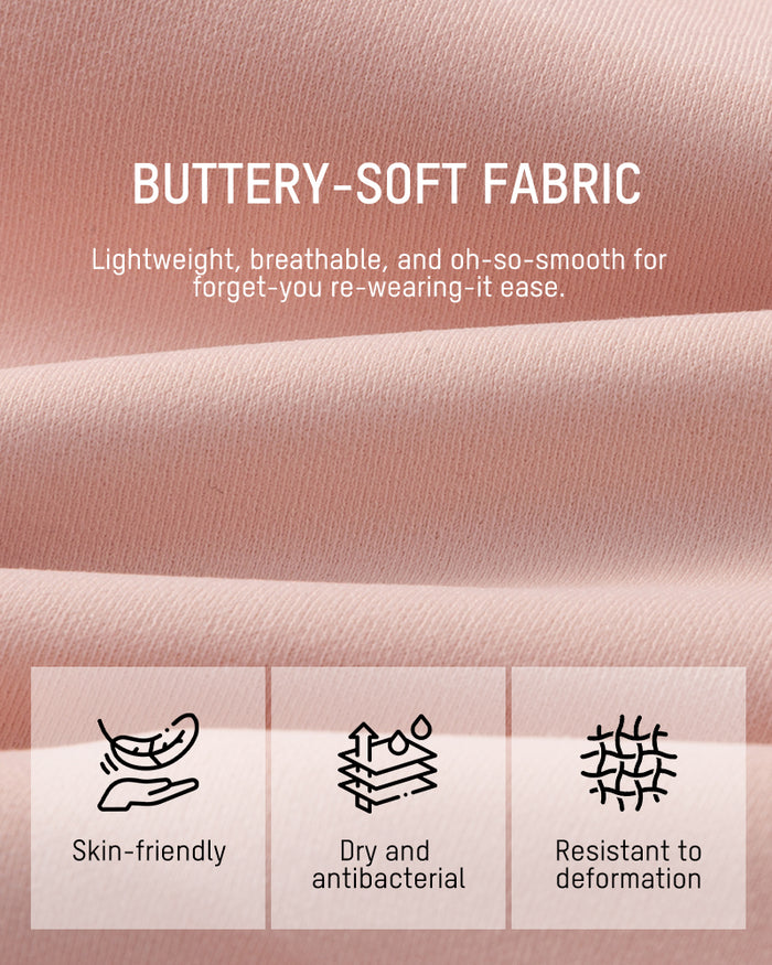 Wireless V-Neck Back & Side Smoothing Bra