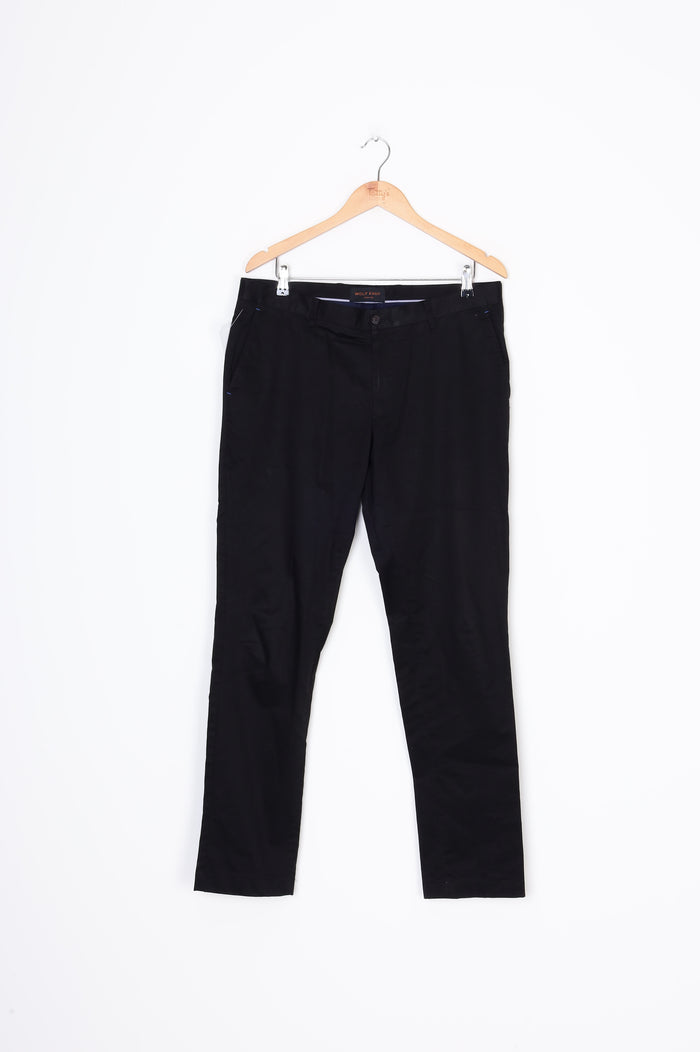 Wolf Kanat Mens Black Pants Size 92