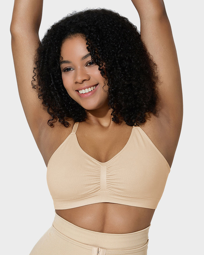 Women's Full Coverage Non-Padded Wireless Sculpt Bra
