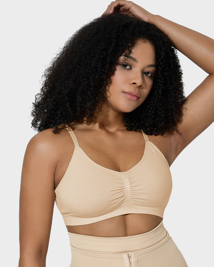 Women's Full Coverage Non-Padded Wireless Sculpt Bra