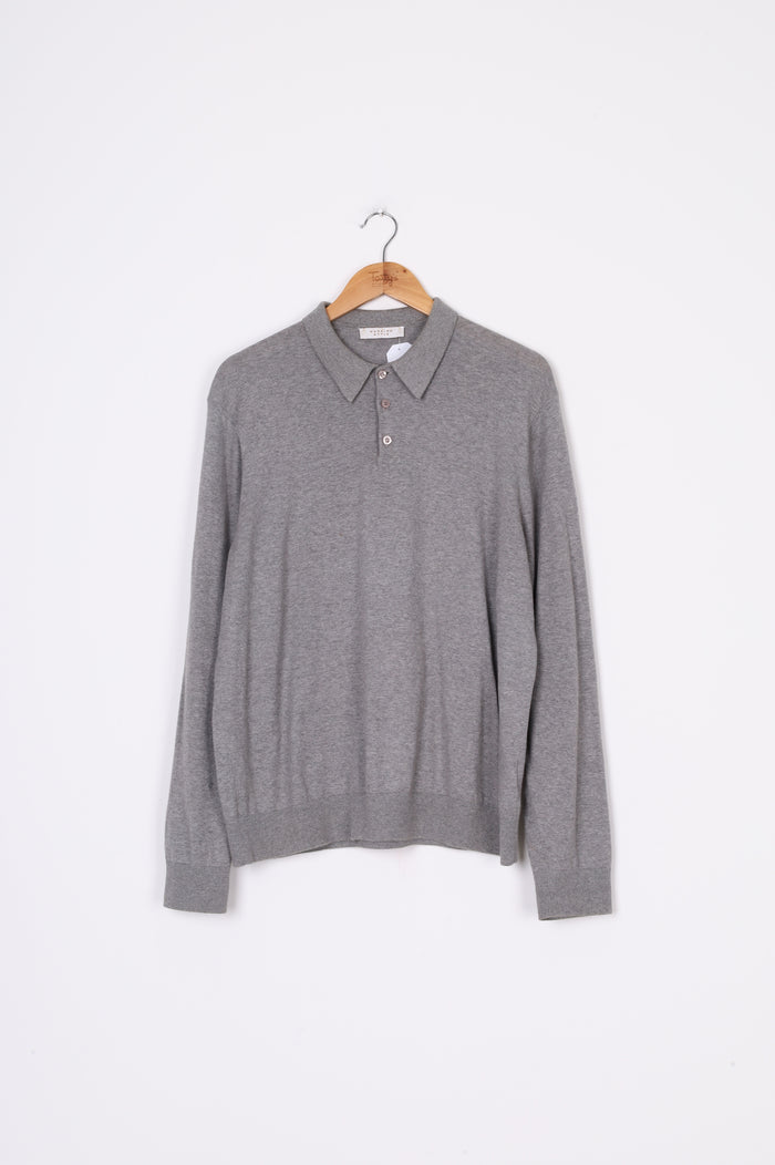 Working Style Mens Grey Shirt Size M