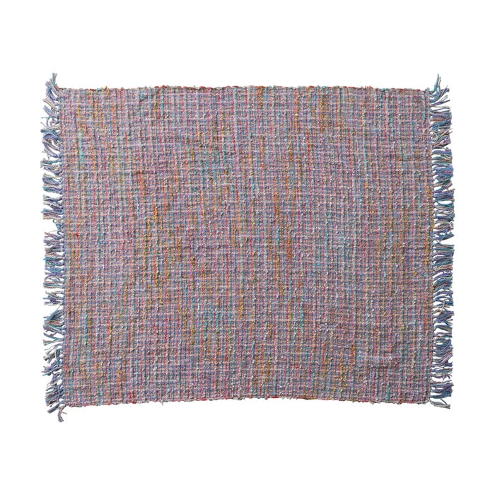Woven Throw with Fringe - Madison's Niche