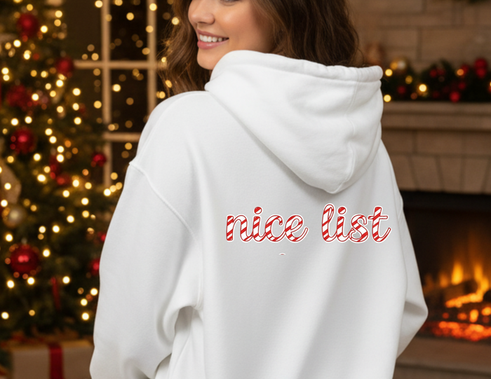 WS Naughty List / Nice List Holiday Graphic Pullover Hoodie
