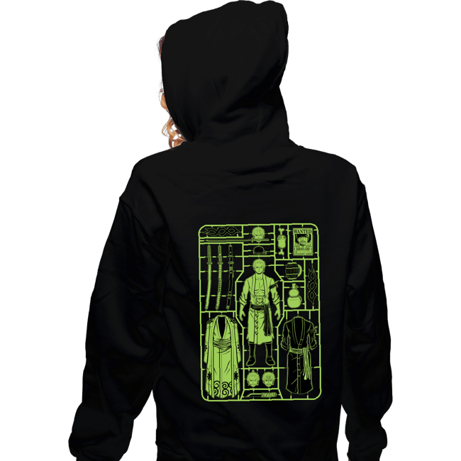 Zippered Hoodies, Unisex / Small / Black