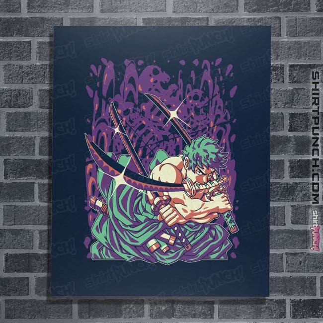 Posters / 4"x6" / Navy