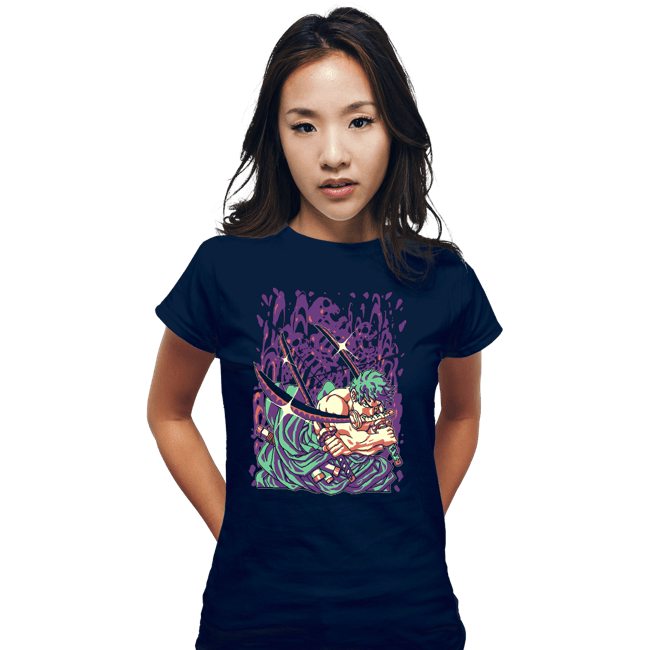 Fitted Shirts, Woman / Small / Navy