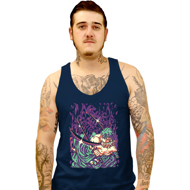 Tank Top, Unisex / Small / Navy